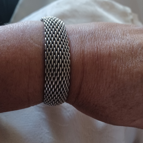 Tiffany & Co Somerset Mesh Bracelet, SS - Picture 9 of 11